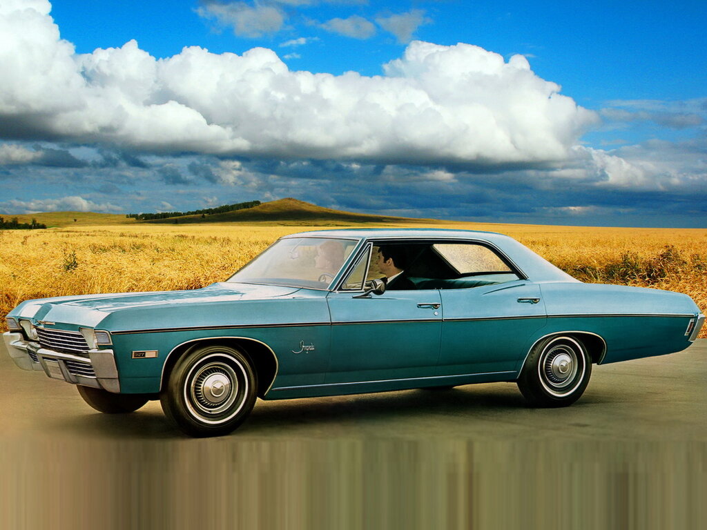 Chevrolet Impala (16339, 16439) 4 поколение, 3-й рестайлинг, седан (10.1967 - 09.1968)